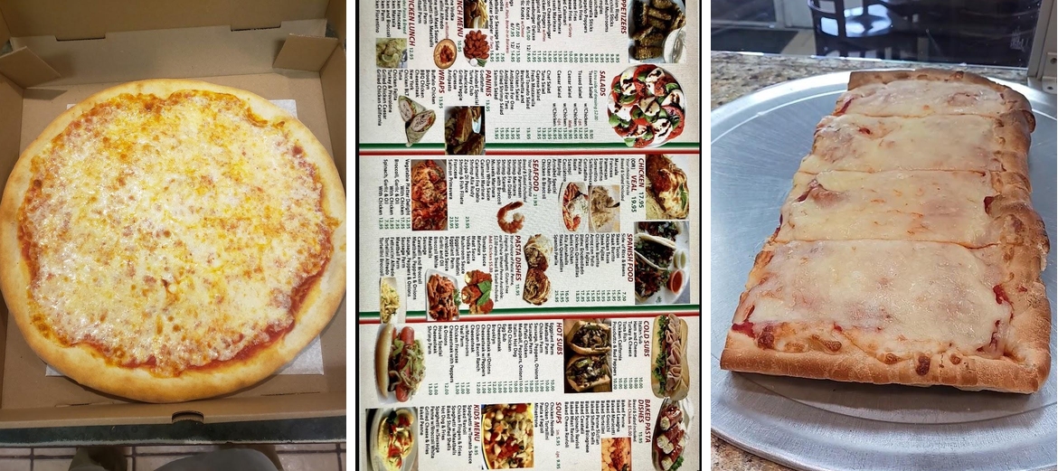 Annabel Pizza Menu