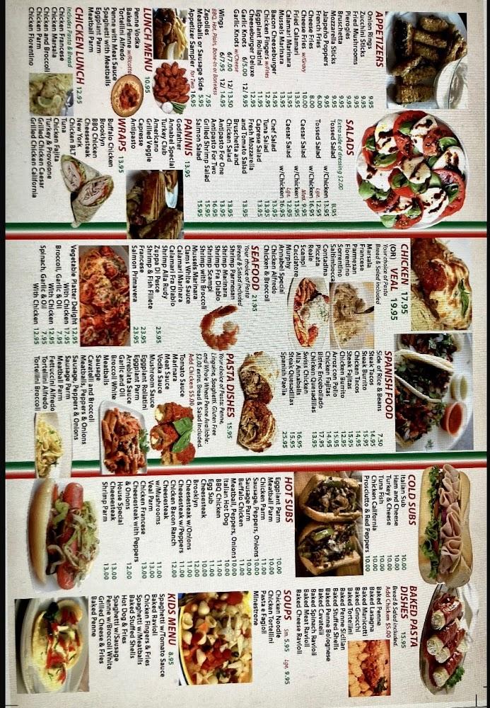 Annabel Pizza Menu image 1